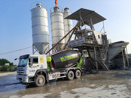 TRẠM TRỘN BÊ TÔNG  THÁI HÀ - THÁI BÌNH