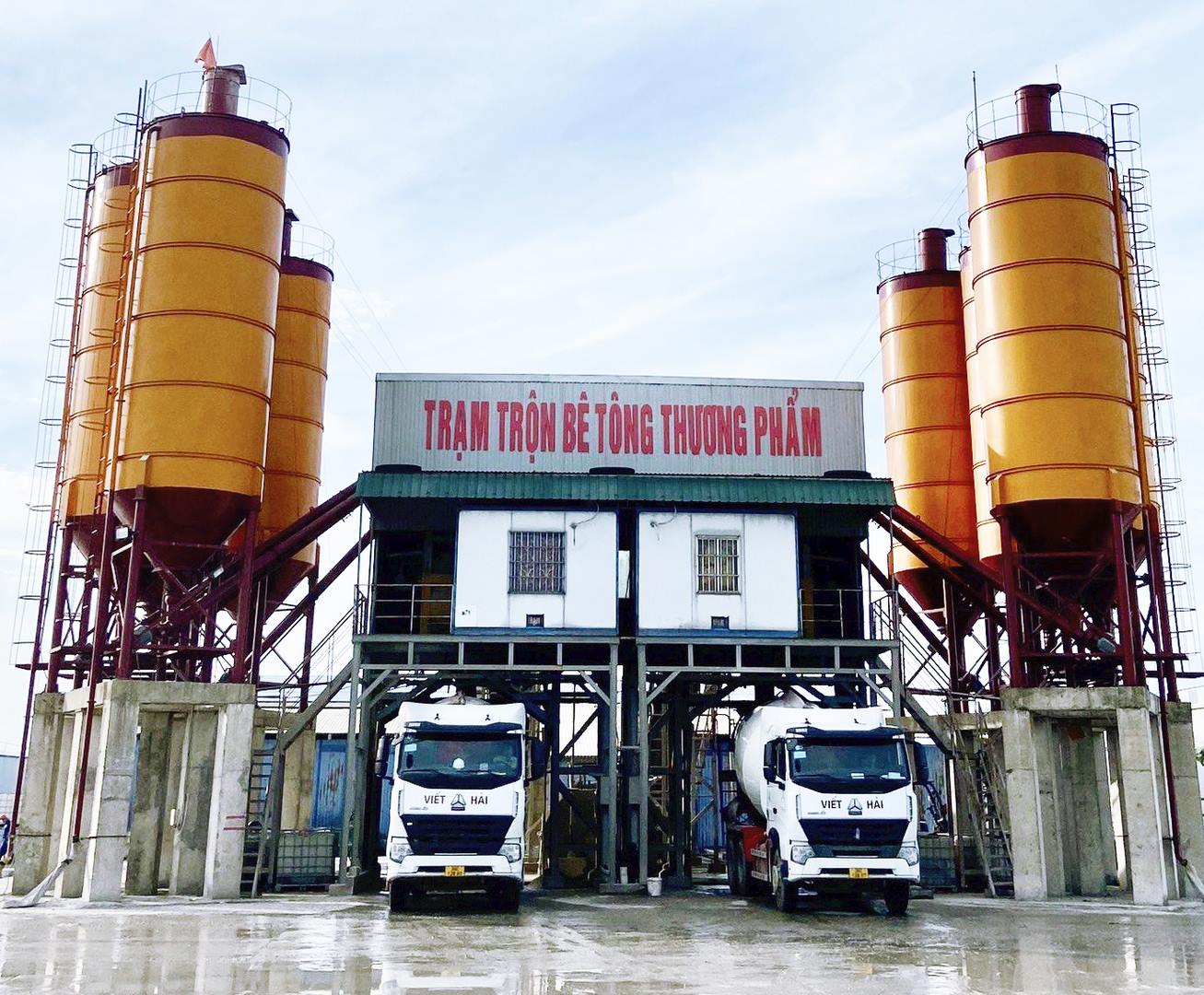 TRẠM TRỘN BÊ TÔNG VIẾT HẢI - HÀ TĨNH