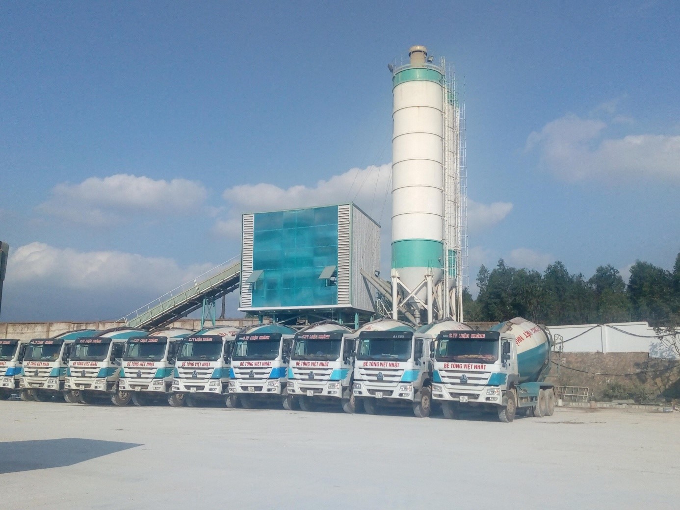 TRẠM TRỘN BÊ TÔNG VIỆT NHẬT - VĨNH PHÚC